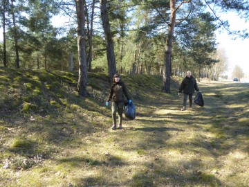 Wiosenne porządki w Sieradzkich Parkach Krajobrazowych, 